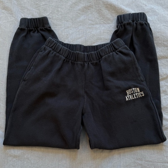 brandy melville navy sweatpants joggers - Picture 1 of 4